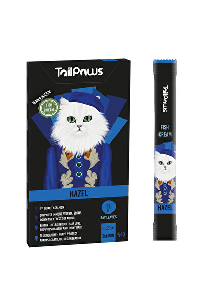 TAİL PAWS HAZEL Crema cu Peste 40% Carne in Compozitie cu Extract de Foaie de...