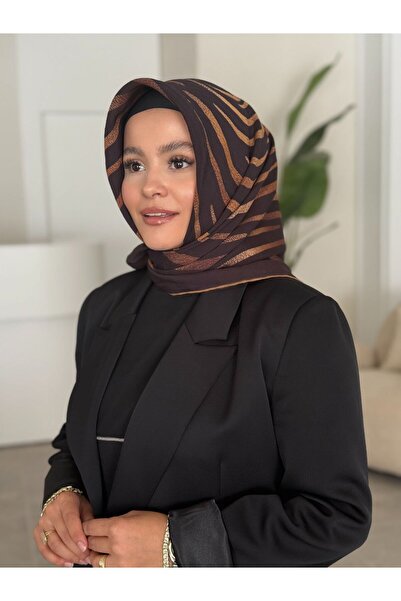 La Boutique Eşarp La Boutique Yaz/Güz Serisi Organik Desenli Eşarp