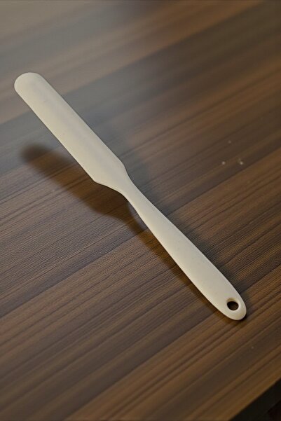 Dore Voir Silikon Spatula/Krema ve Çikolata Sıyırma Spatulası/Krem Renkli- 24 CM