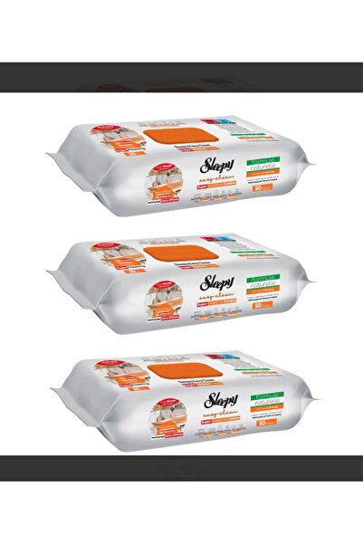 Sleepy PROMO PACKAGE -3xEasy Clean Wet Cleaning Wipes for Kitchen with Oil