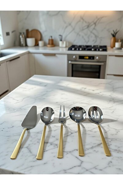 Mutfika 5 Parça Paslanmaz Çelik sos seti