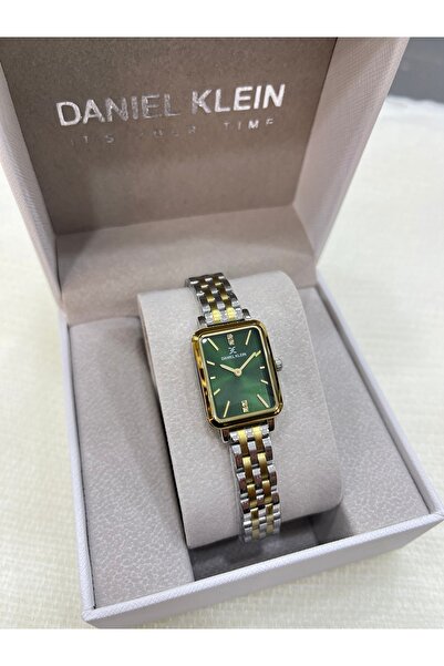 Daniel Klein Dikdörtgen Metal Gold Gümüş Renk Orjinal Kol Saati