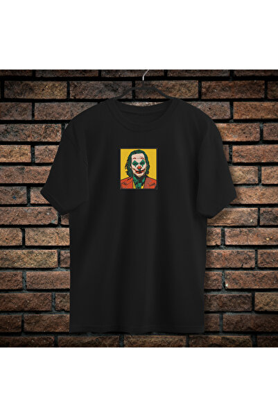 CXO Craft Men's T-Shirt with Embroidery and Print, Joker, Cotton