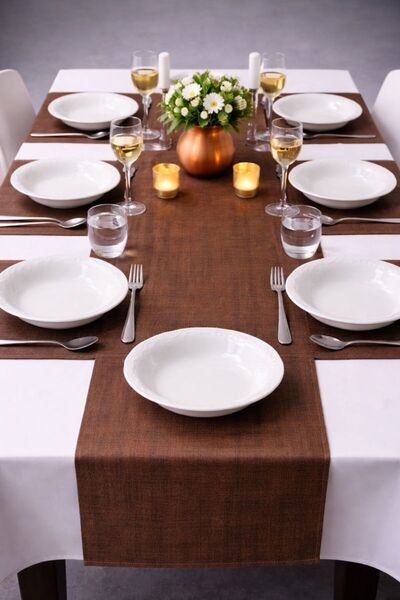 Miraçer Miraflor Porcelain 14 cm Bowl 6 Units