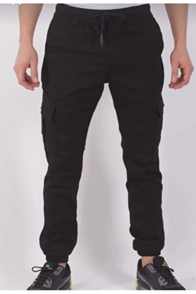 LEFNY COLLECTİON Cargo Pants with Elastic Waist and Side Pockets