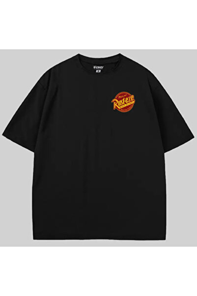 Crazy تي شيرت كارز سالي آي إم لايتنج قصة فضفاضة