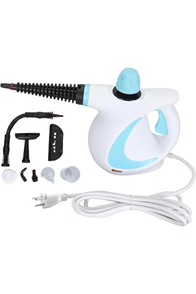 Joynix Πολυλειτουργικός ατμοκαθαριστής, 1050W, 9 αξεσουάρ, δεξαμενή 350ml, μπλε,