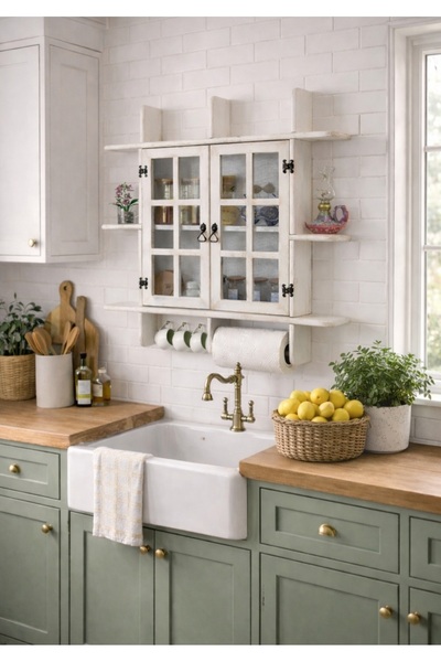 BozYapıDekorasyon DOĞA DOĞAL AHŞAP DEKORATİF MUTFAK RAFI TEREK