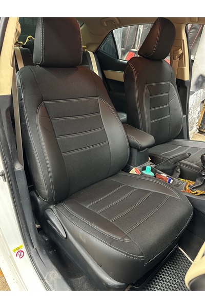 Atlas Oto Giyim Toyota Corolla Araca Special Seat Cover Leather Linen