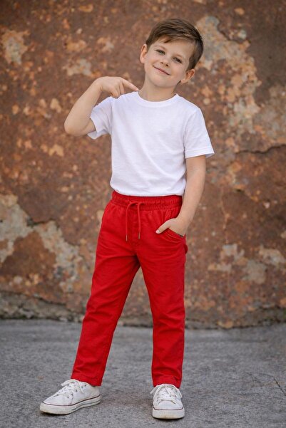 Kuraff Giyim 23 April 29 October Unisex Elastic Waist Show Pants