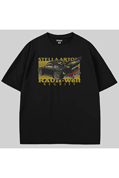 Crazy Tricou Rauh Welt Begriff Stella Artois supradimensionat