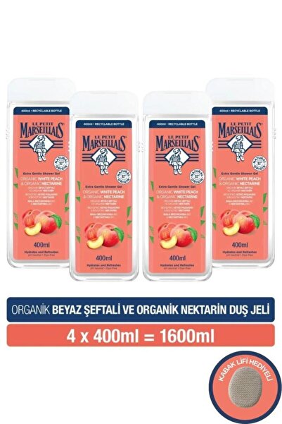Le Petit Marseillais Beyaz Şeftali Ve Nektarin Nemlendirici Banyo Ve Duş Jeli...