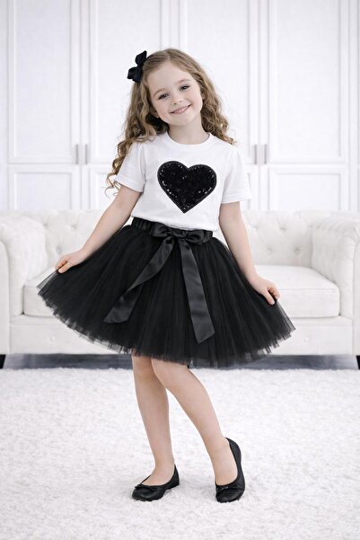 Kuraff Giyim Girl's 23 April 29 October Tutu Skirt and T-Shirt (Butt Cover an...