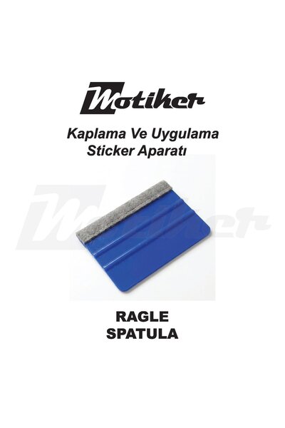 Motiker Folyo Uygulama Sıvama Aracı RAGLE
