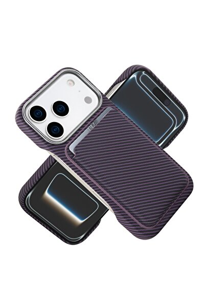 Flippy Magsafe Case with Card Holder, for iPhone 17 Air, Flippy, Purple
