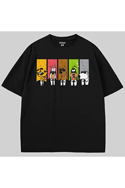 Crazy Μπλουζάκι με χαρακτήρα κινουμένων σχεδίων Reservoir Dogs oversized