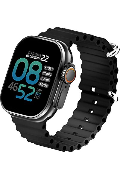 KEQIWEAR KW23 Ultra 3 Smartwatch – HD Display, Fitness Tracking, Heart Rate &...