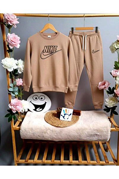 AY GİYİM Top and Bottom Combed Cotton Children's and Youth Sports Tracksuit Set