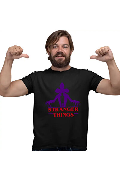 OEM Tricou Barbati Stranger Things Gate Abyss Abis Hell Demogorgon