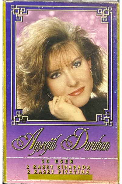 Plak İstasyonu (ليس أسطوانة موسيقية، بل كاسيت) كاسيت أيشيجول دوروكان 38 عملًا...