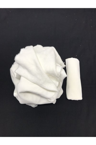 Yiğit Kumaş Ribbed 3 Thread Fabric Ecru – Piece 80X180 cm