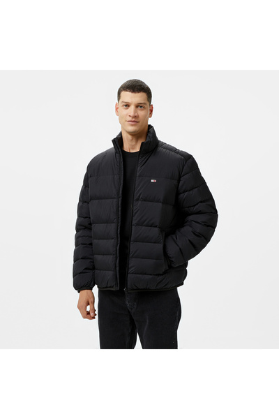 Tommy Hilfiger Tommy Jeans Packable Lt Down Erkek Siyah Mont