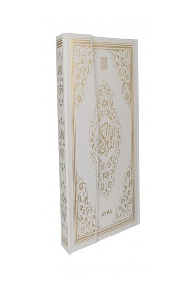 Ayfa Basın Yayın Ayfa Rahle Boy Mühürlü Kuranı Kerim (Beyaz)