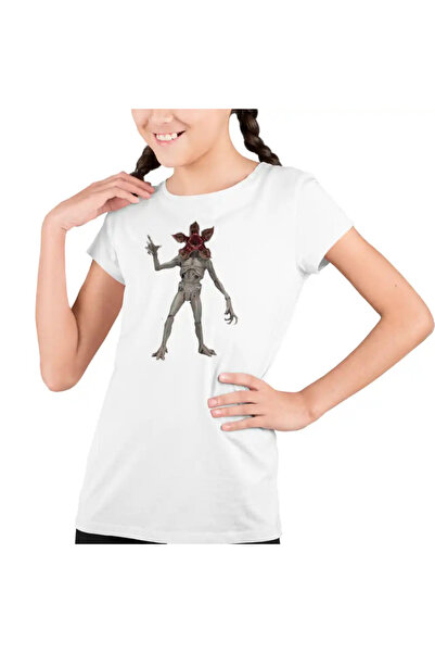 OEM Παιδικό Κοριτσίστικο T-Shirt Stranger Things Demogorgon Abyss Monster Dem...