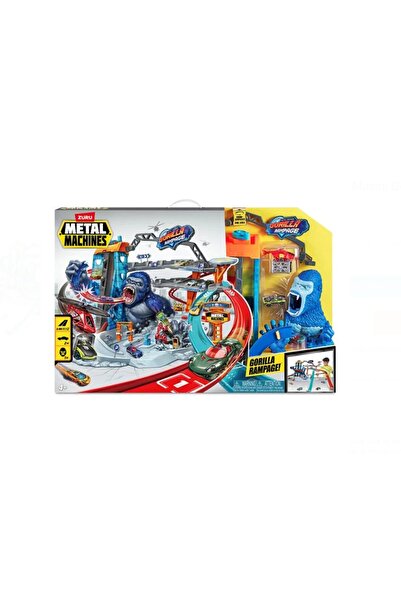 Lunix Pista de Curse cu 2 Masini – Set Gorila cu Lungime 5.4 m