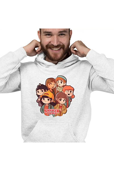 OEM Hanorac Barbati Stranger Things Cartoon Personaje