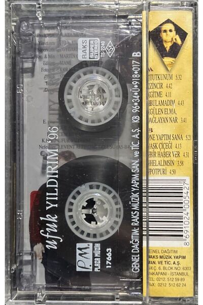 Plak İstasyonu (Not a Record, Cassette Tape) Cassette Ufuk Yıldırım'96 Cassette