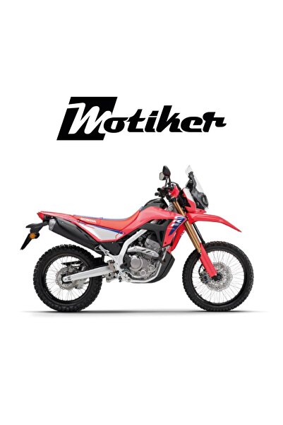 Motiker Honda 2025 - 2026 CRF 250L Corss Orjinal Kırmızı beyaz mavi Tasarım S...