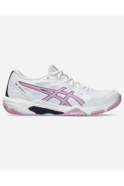 Asics GEL-ROCKET 11 Kadın Beyaz-Mavi Voleybol Ayakkabısı 1072A093-105