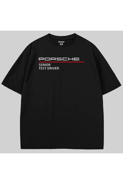 Crazy Μπλουζάκι Porsche Senior Driver oversized