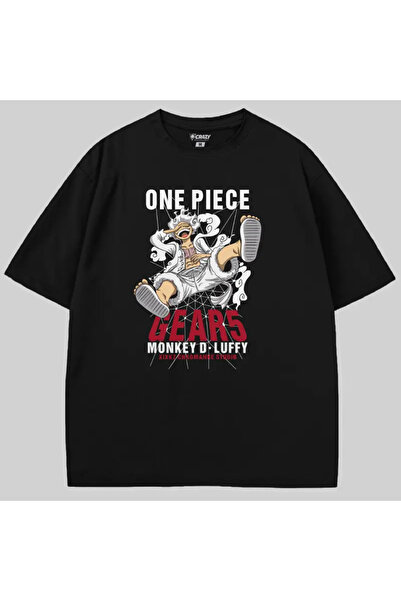 Crazy Μπλουζάκι One Piece Luffy 5 Gear oversized