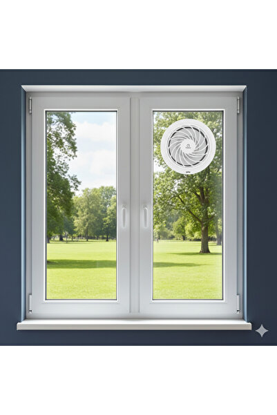 Primeaks Cam Havalandırma Menfezi (Ayarlı Model) Doğalgaz Uyumlu