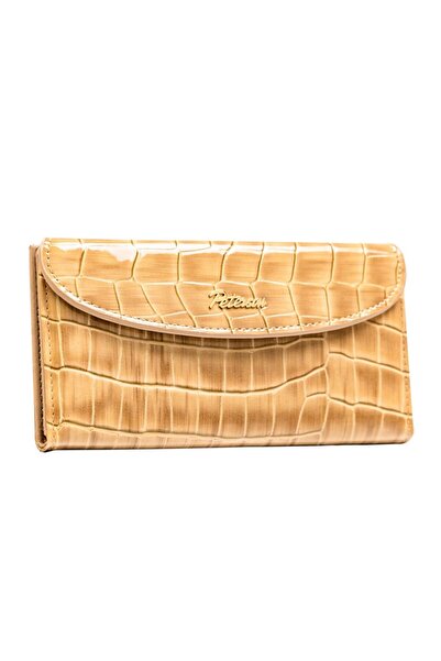Peterson Beige women's wallet made of eco-leather
