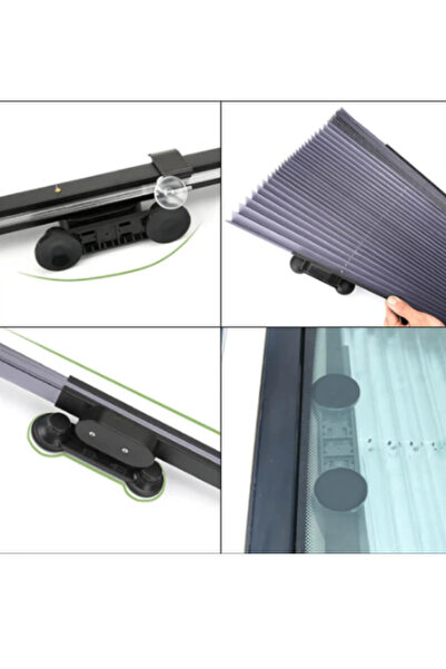 OEM Set 2x copertina parasolar auto impotriva razelor UV 65 cm