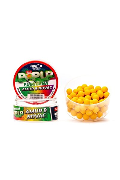 Senzor Planet POP-UP FUMIGENA AMUR & NOVAC (GALBEN) 6mm 15g