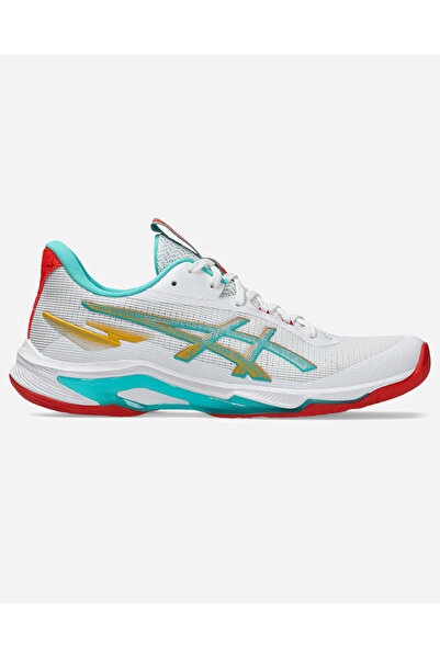 Asics Netburner ballistic ff 4 women's white volleyball shoes 1052a090-960