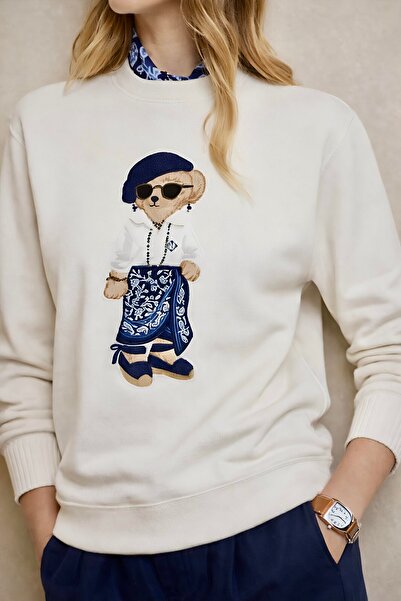 Jose Clothing تيشيرت تيدي بير مطبوع من القطن العضوي