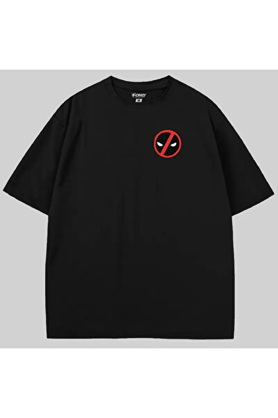 Crazy Μπλουζάκι Deadpool All That And A Bag Of Chips oversized