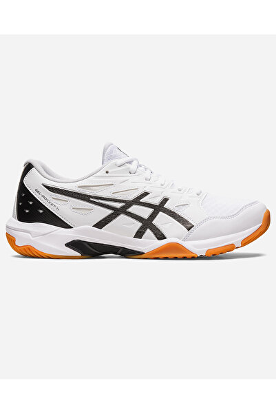 Asics GEL-ROCKET 11 Erkek Beyaz Siyah Voleybol Ayakkabısı 1071A091-101