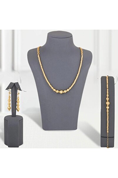 Un طقم درويكا السبحات بديل الذهب كلاكسيكي