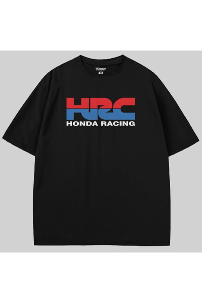 Crazy Tricou Honda Honda Racing Logo supradimensionat