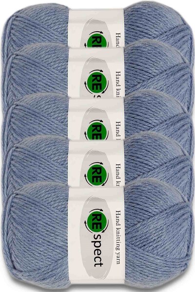Respect 214 (Pack of 5) - Export Surplus Economical Hand Knitting Yarn