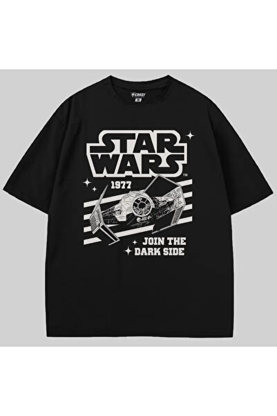 Crazy Μπλουζάκι Star Wars TIE Fighter oversized