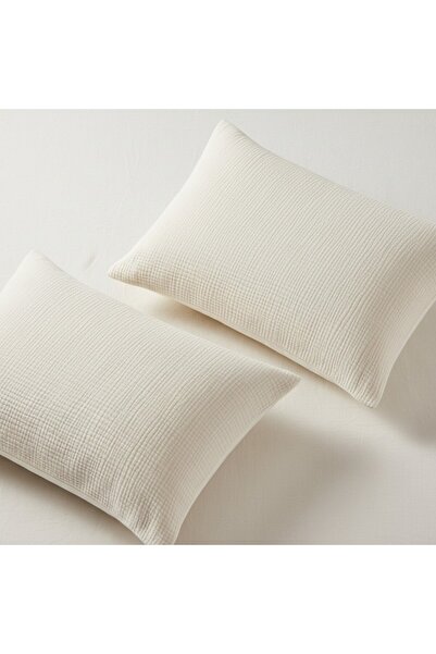 Comfort Craft 2 Pieces Muslin Pillowcase Definite Patterned 50 X 70 cm