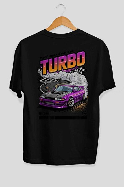 Ankhises Car Series (78) Rear Printed Oversized T-Shirt Men Women Cotton Crew...