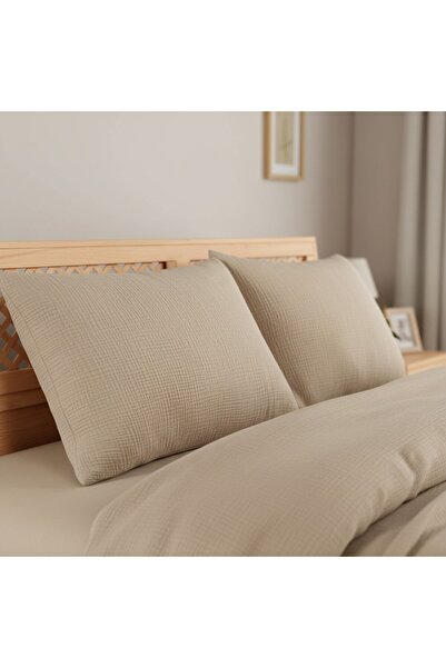 Comfort Craft 2 Pieces Muslin Pillowcase Definite Patterned 50 X 70 cm